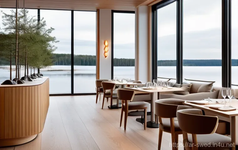 스웨덴 미슐랭 레스토랑 - **A Michelin-starred Swedish dessert, a miniature autumn forest on a plate:** A close-up, highly det... 스웨덴 미슐랭 레스토랑 - **A Michelin-starred Swedish dessert, a miniature autumn forest on a plate:** A close-up, highly det...